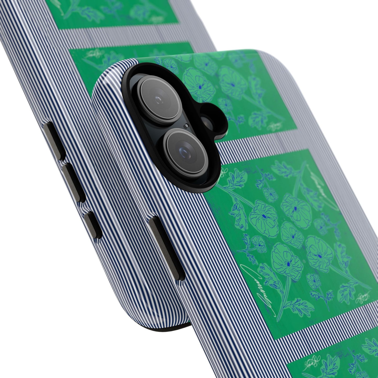 Flora Bloom Scarf Tough Case for iPhone