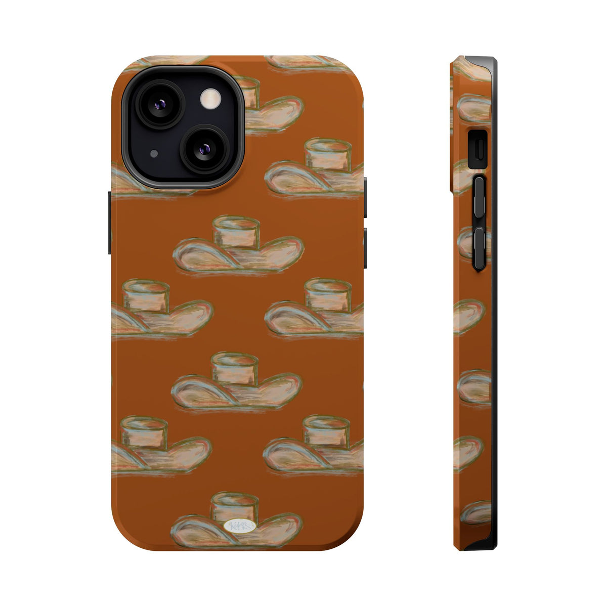 Cowboy Club Mag Safe Case for iPhone - Orange