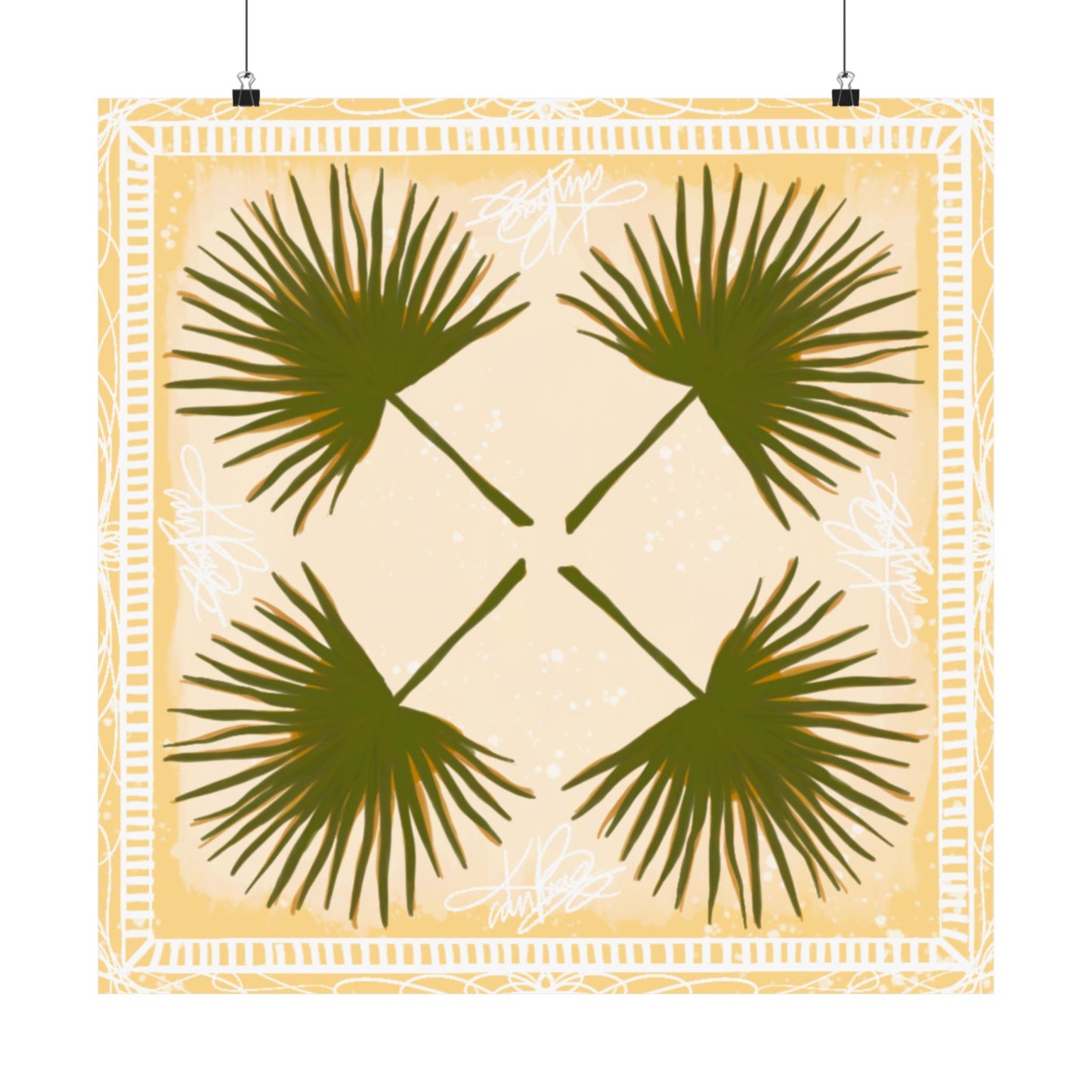 Palmè Scarf Photo Print