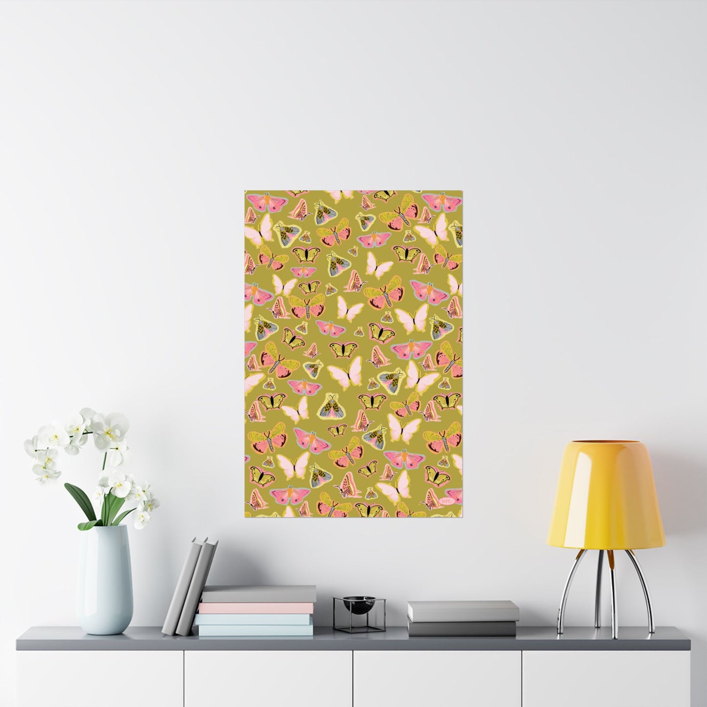 Butterfly Muse Print - Green
