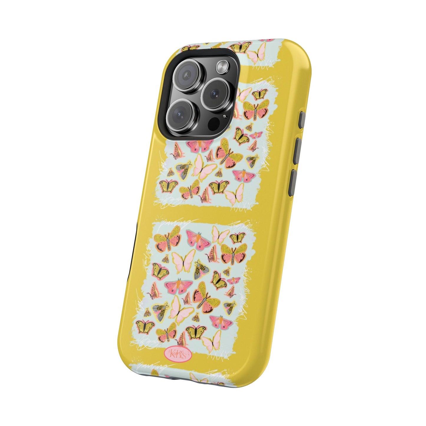 Butterfly Collage Mag Safe Case for iPhone