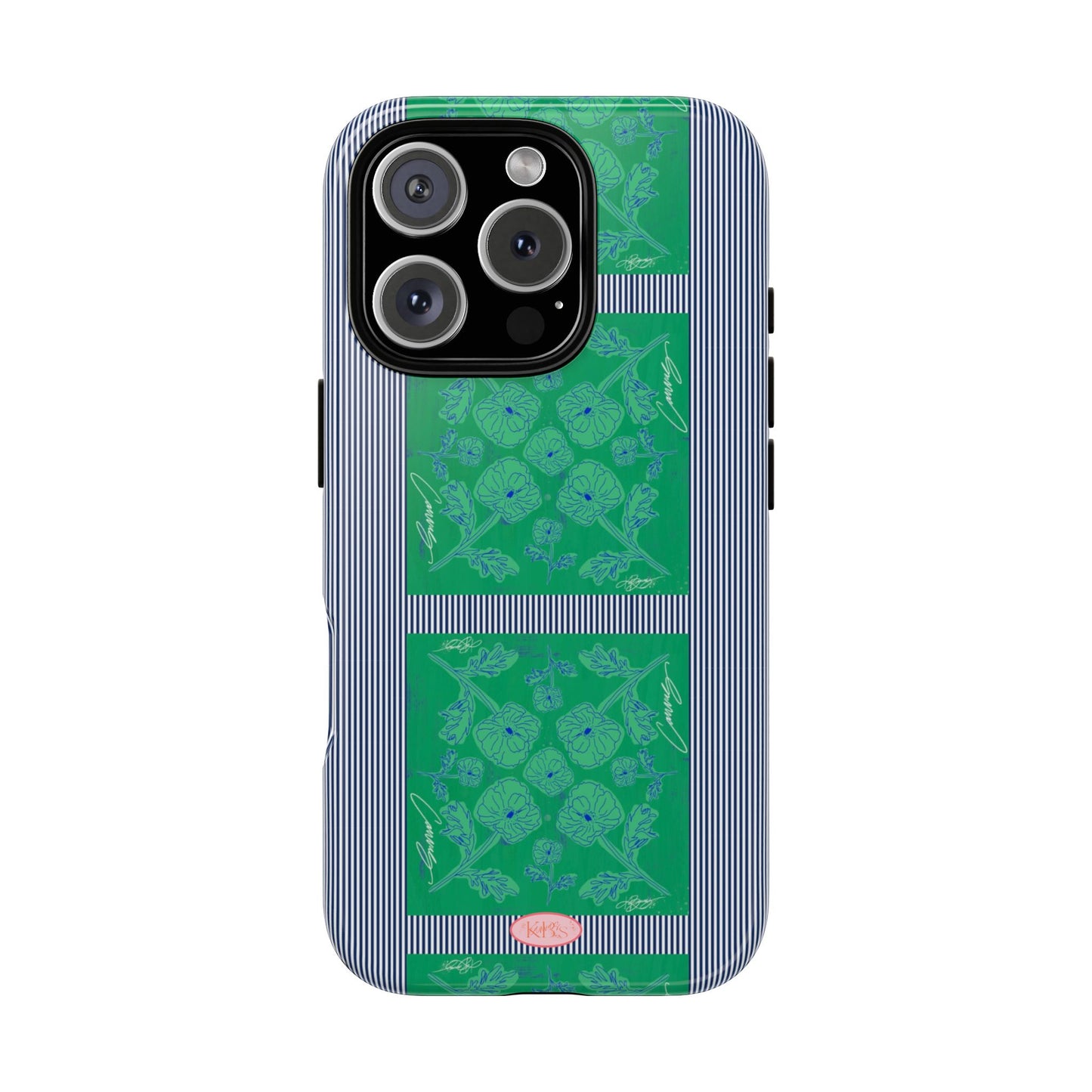 Flora Bloom Scarf Tough Case for iPhone