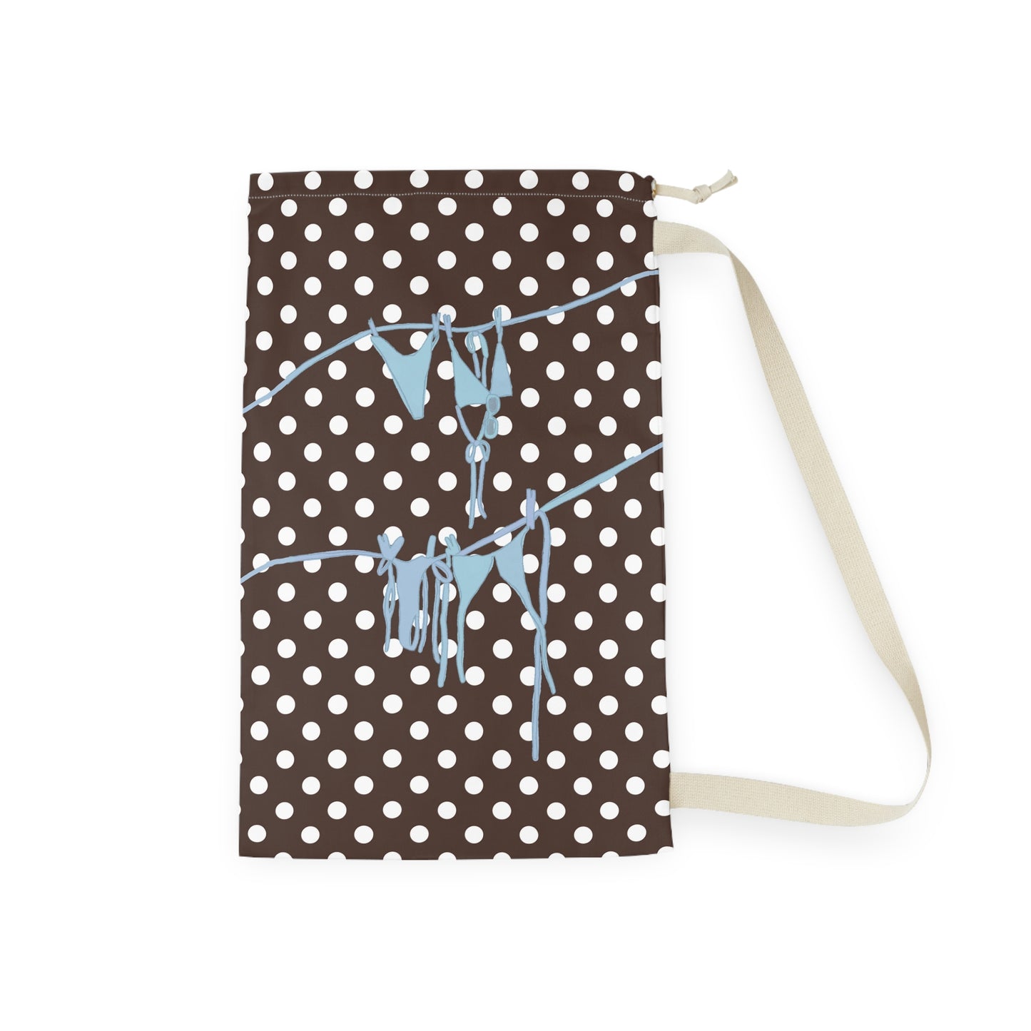 Polka Dot Bikini Laundry Bag