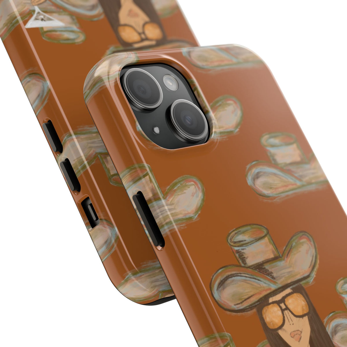 Cocktail Cowgirl Tough Case for iPhone