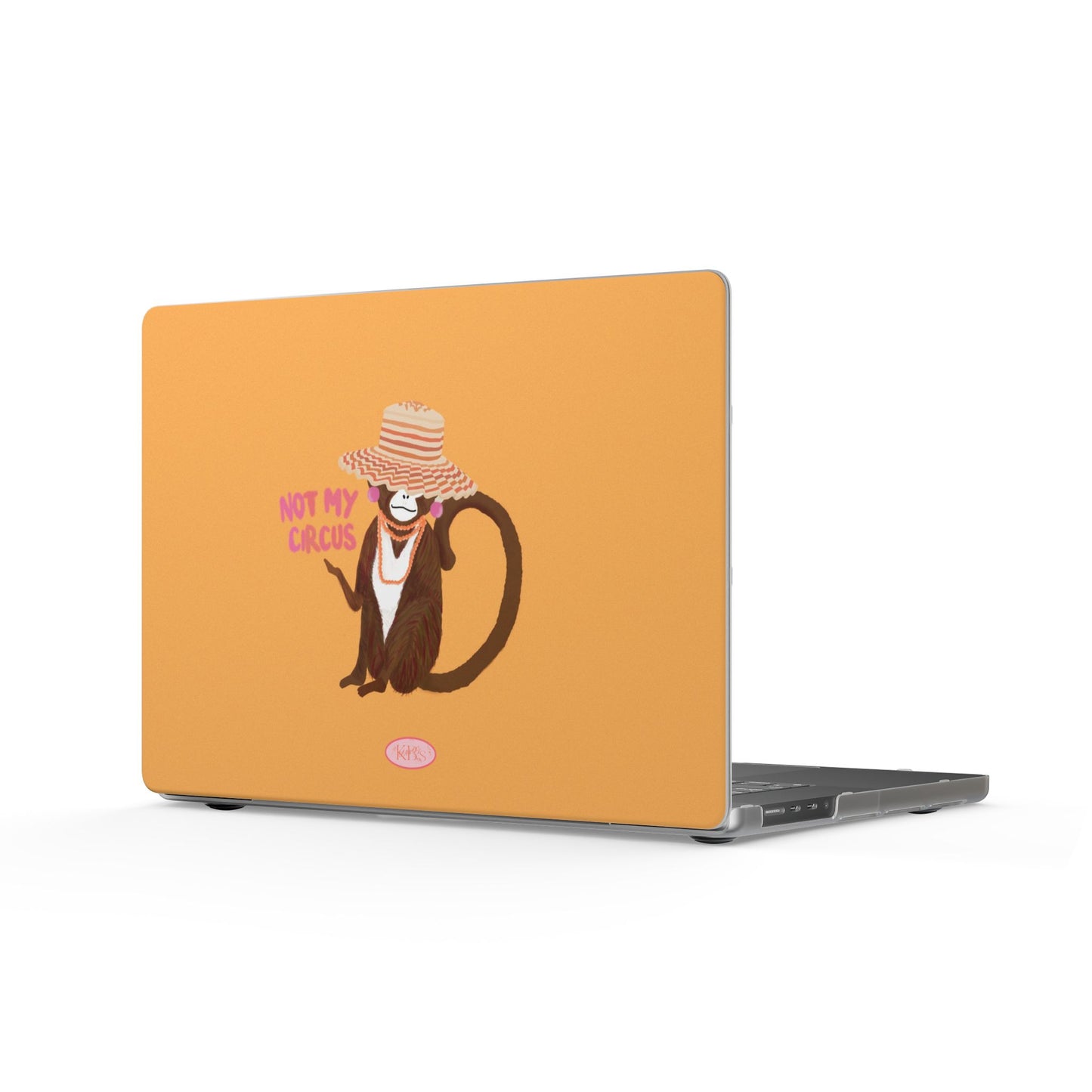 Not My Circus MacBook Case - Orange