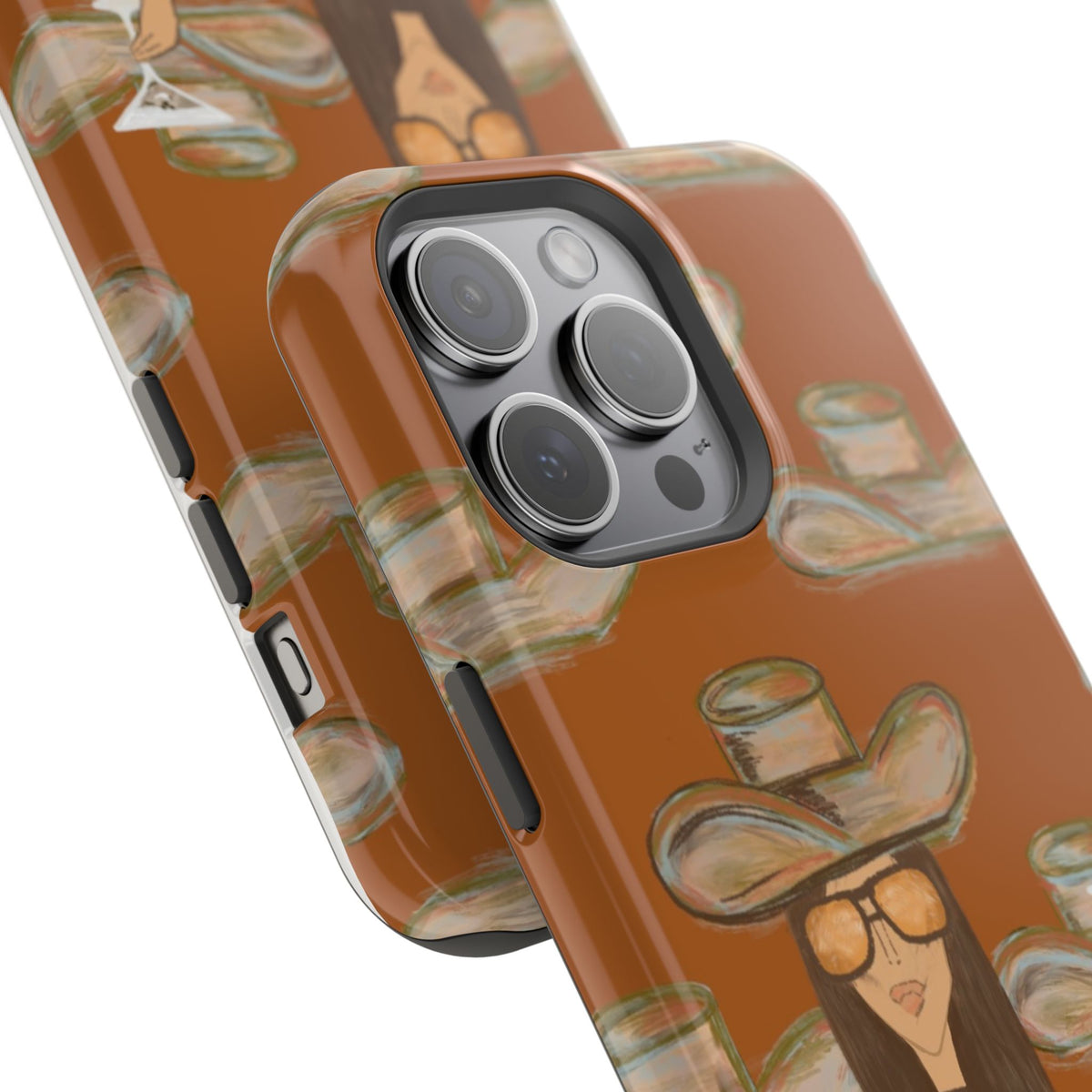 Cocktail Cowgirl Mag Safe Case for iPhone