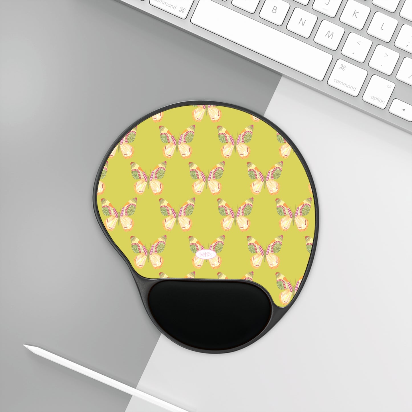 Flutter Memory Foam Mouse Pad - Green