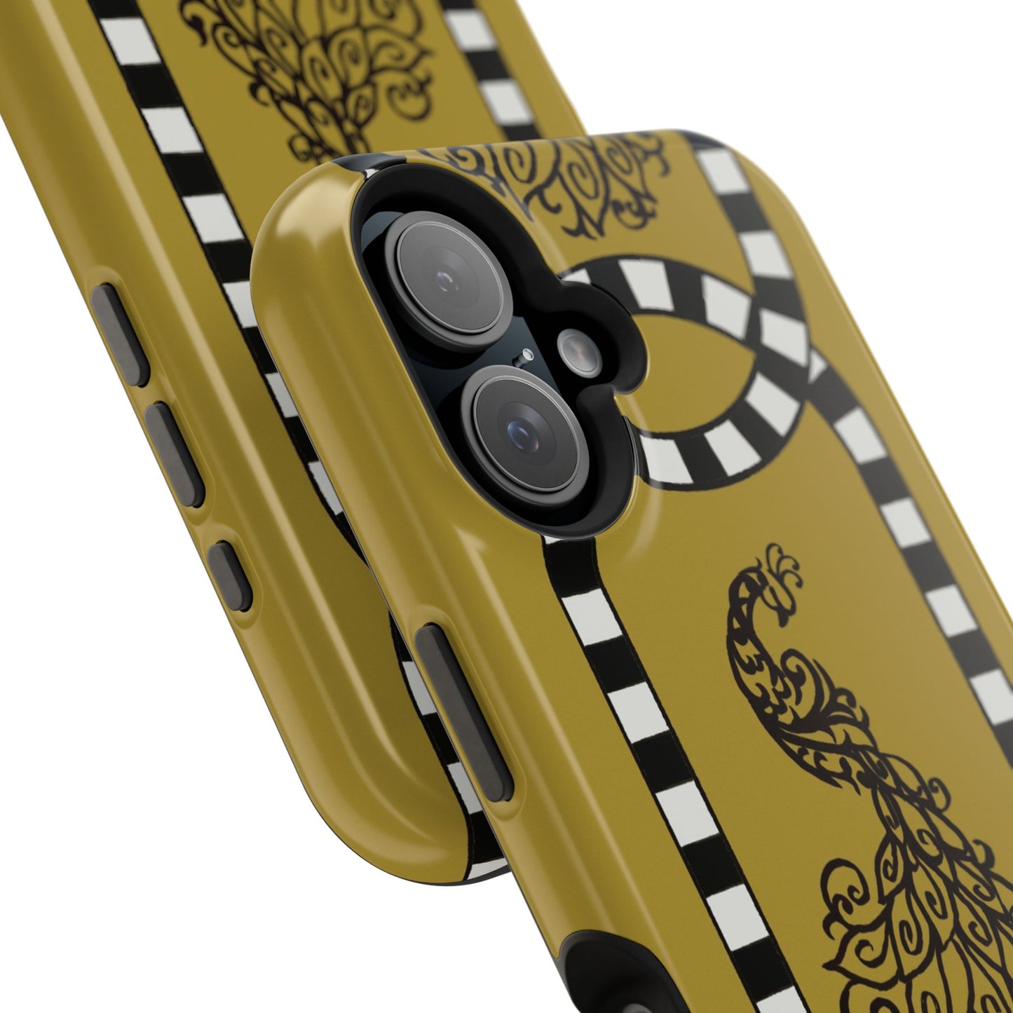 Feathered Stripe Mag Safe Case for iPhone