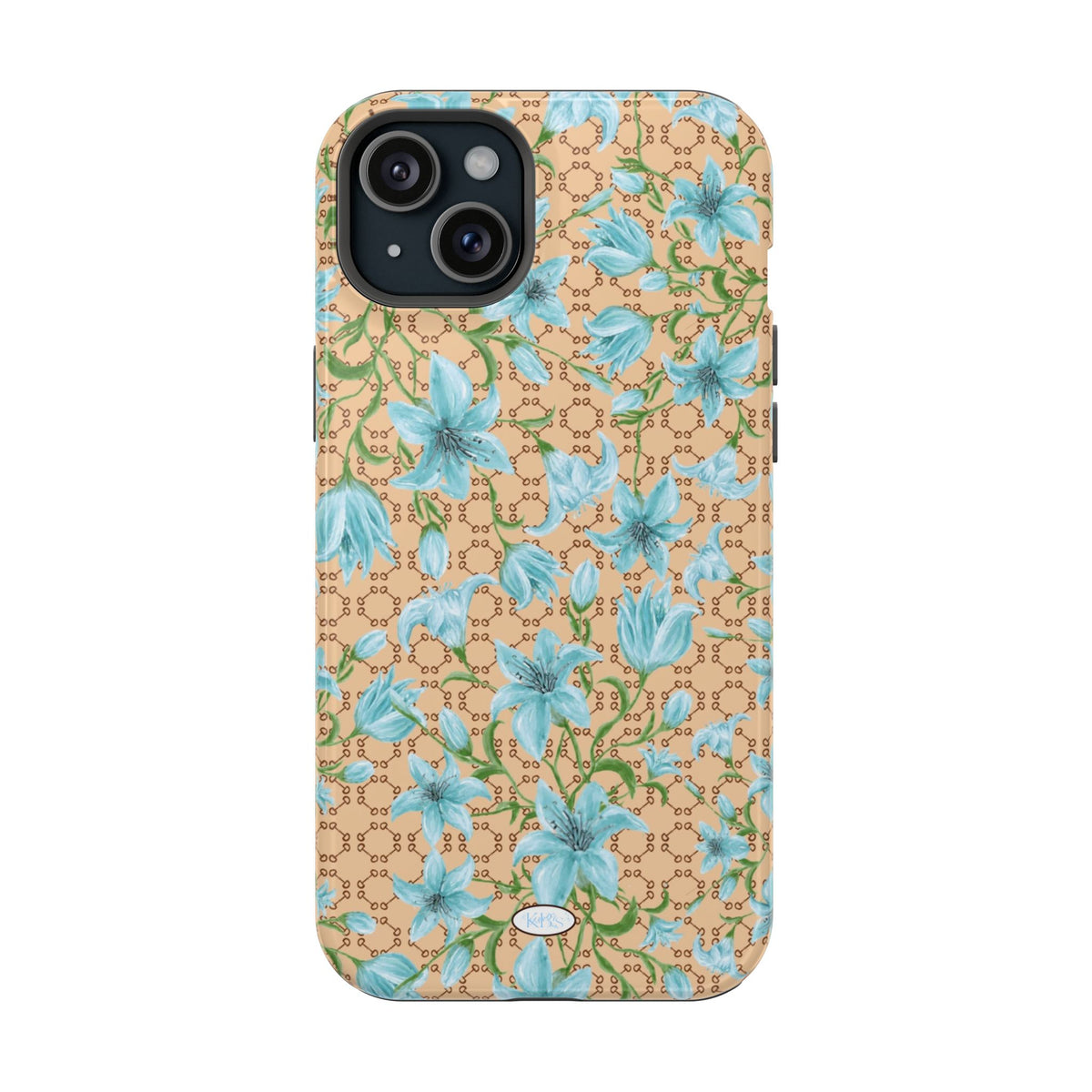 Horsebit Fleur Mag Safe Case for iPhone