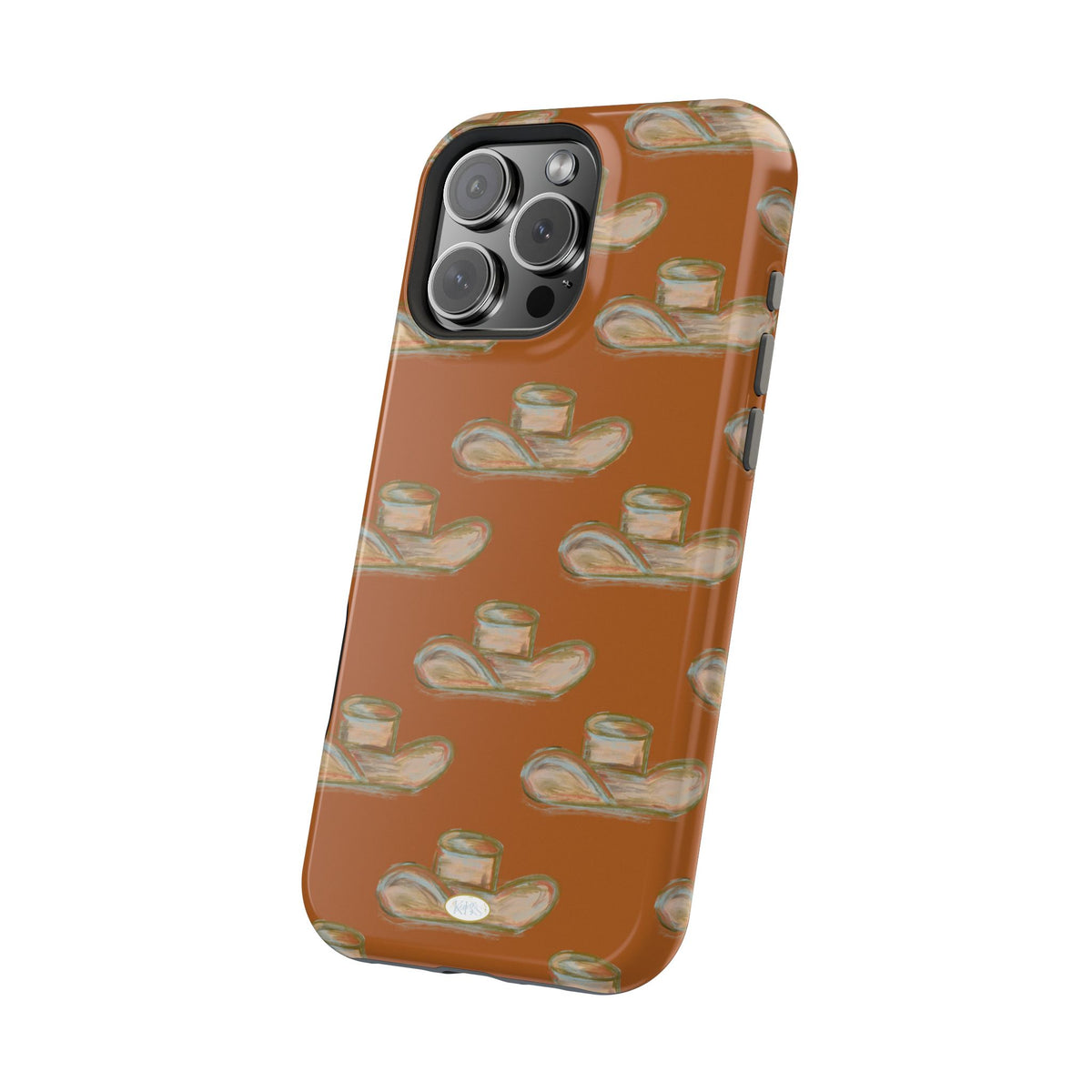 Cowboy Club Mag Safe Case for iPhone - Orange