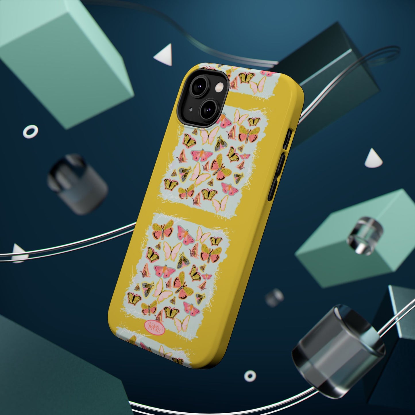 Butterfly Muse Scarf Mag Safe Case for iPhone