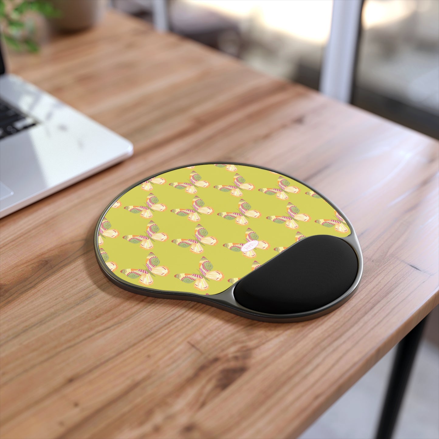 Flutter Memory Foam Mouse Pad - Green
