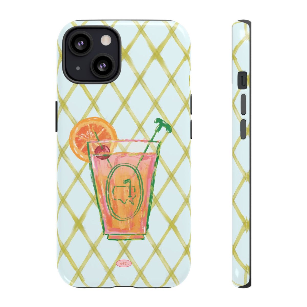 Azalea Cocktail Tough Case for iPhone