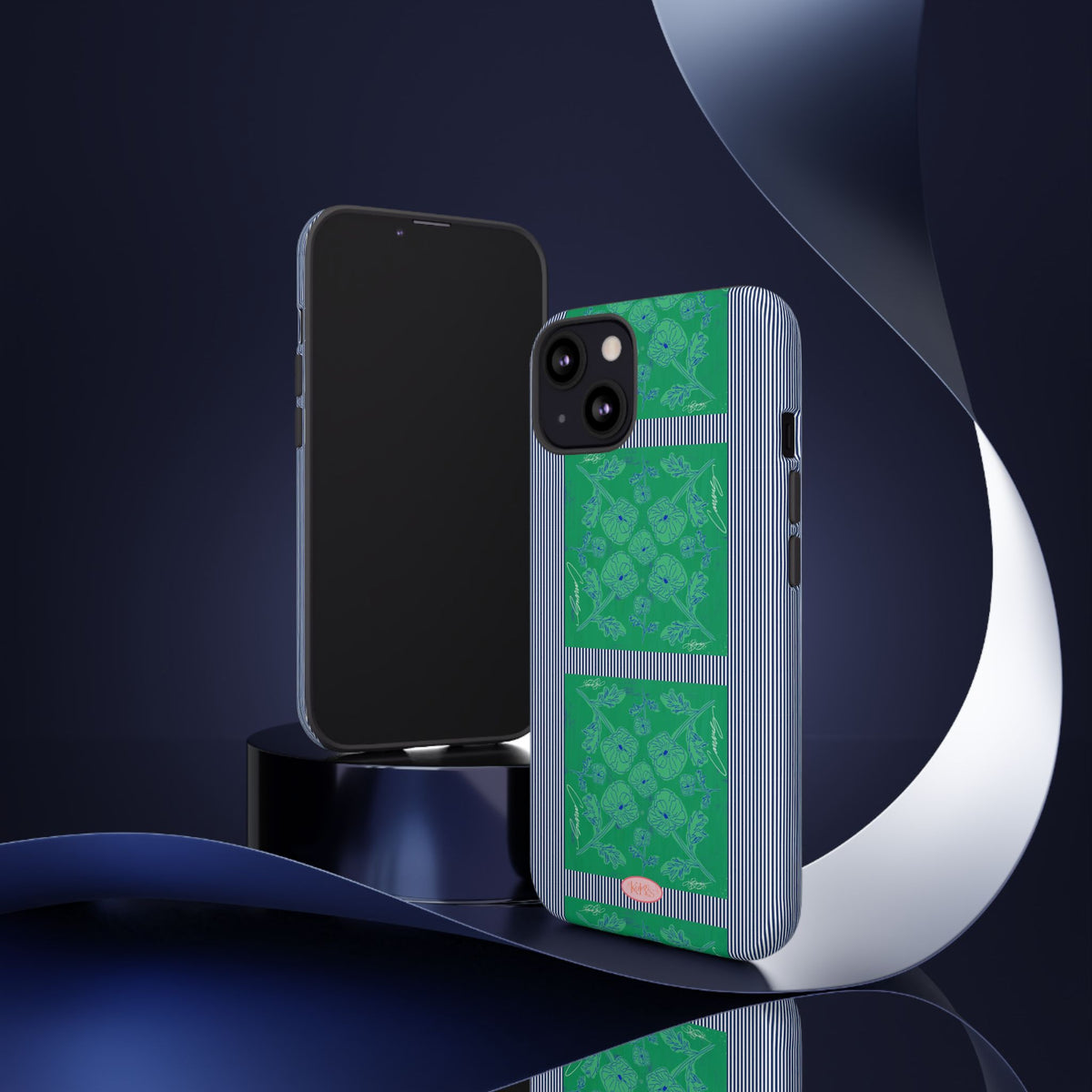 Flora Bloom Scarf Tough Case for iPhone