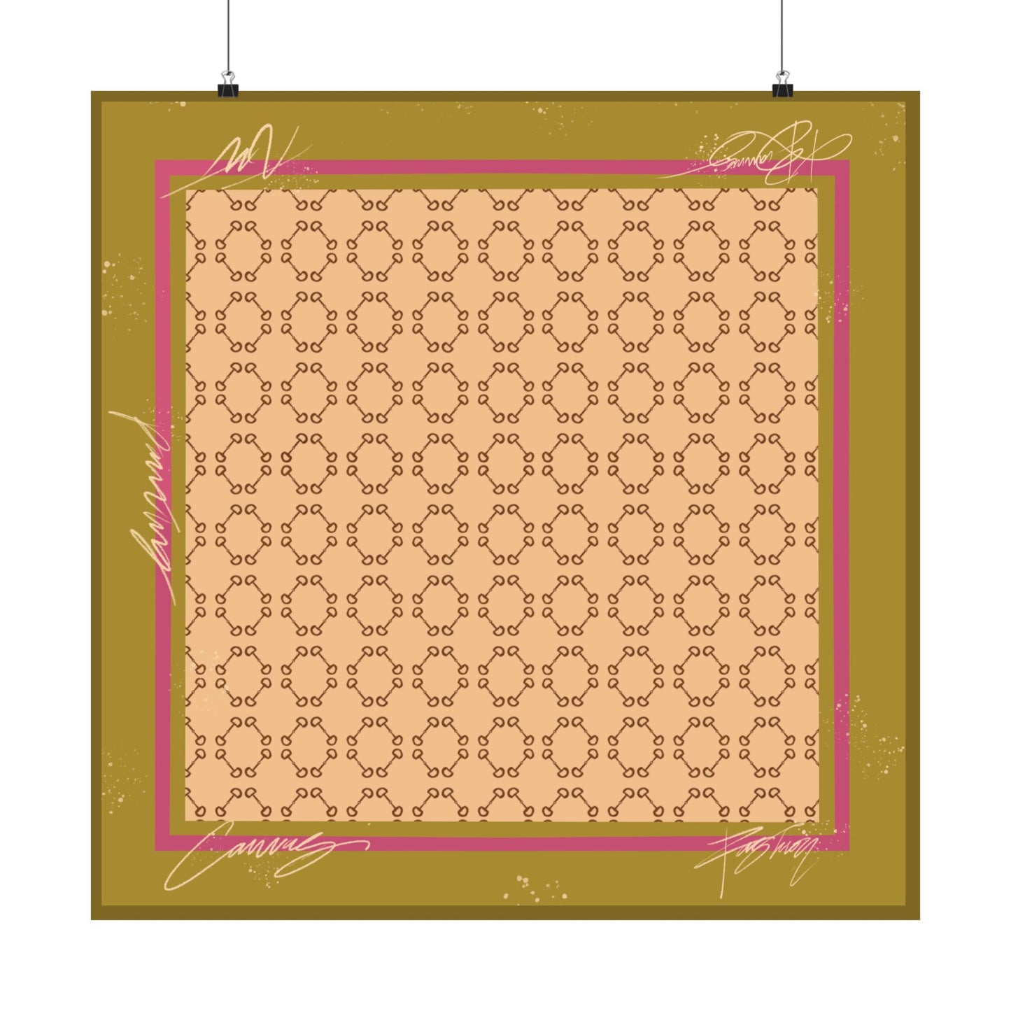 Le Mors Scarf Photo Print