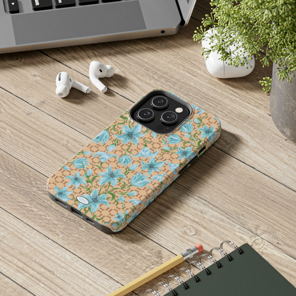 Horsebit Fleur Tough Case for iPhone