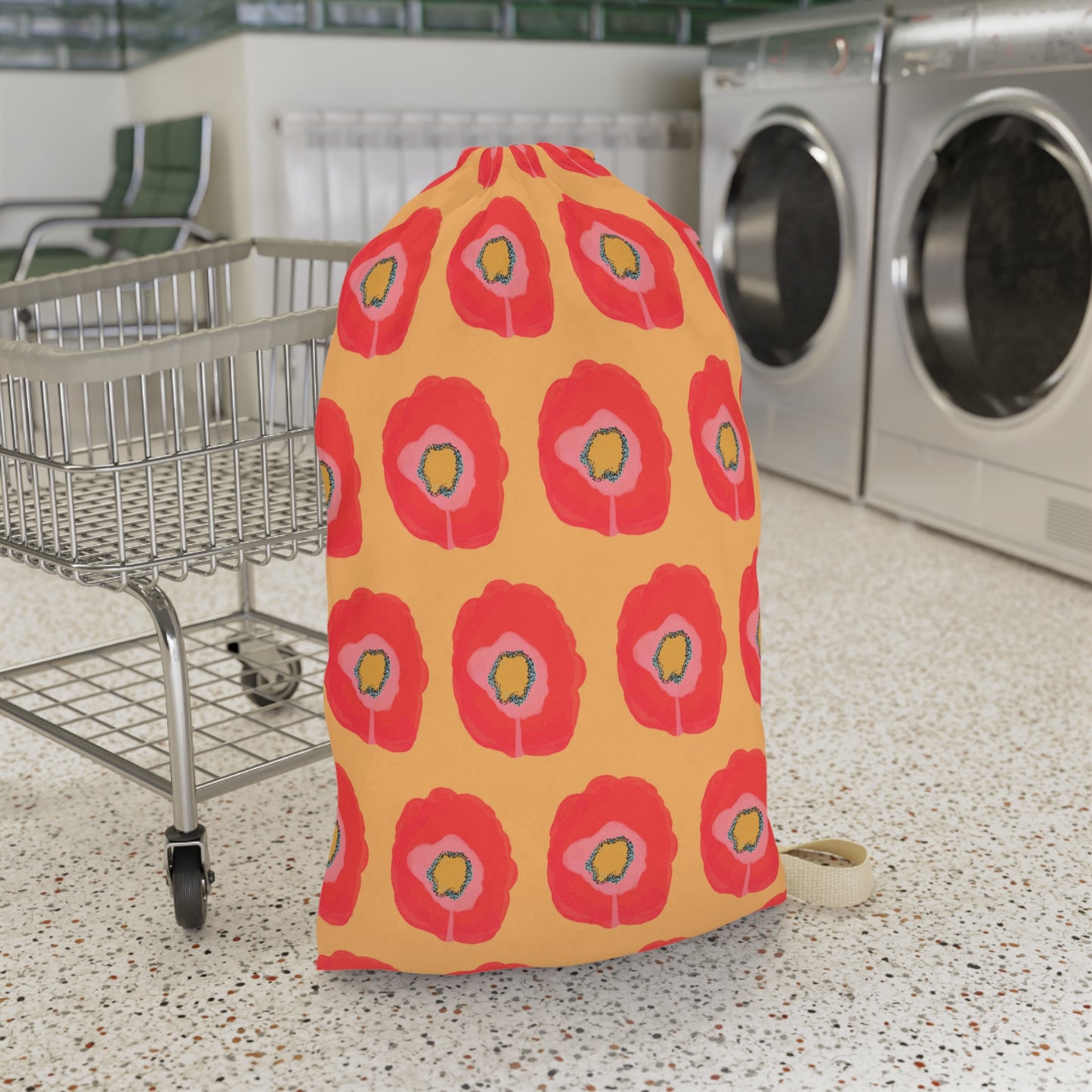Poppy Fleur Laundry Bag