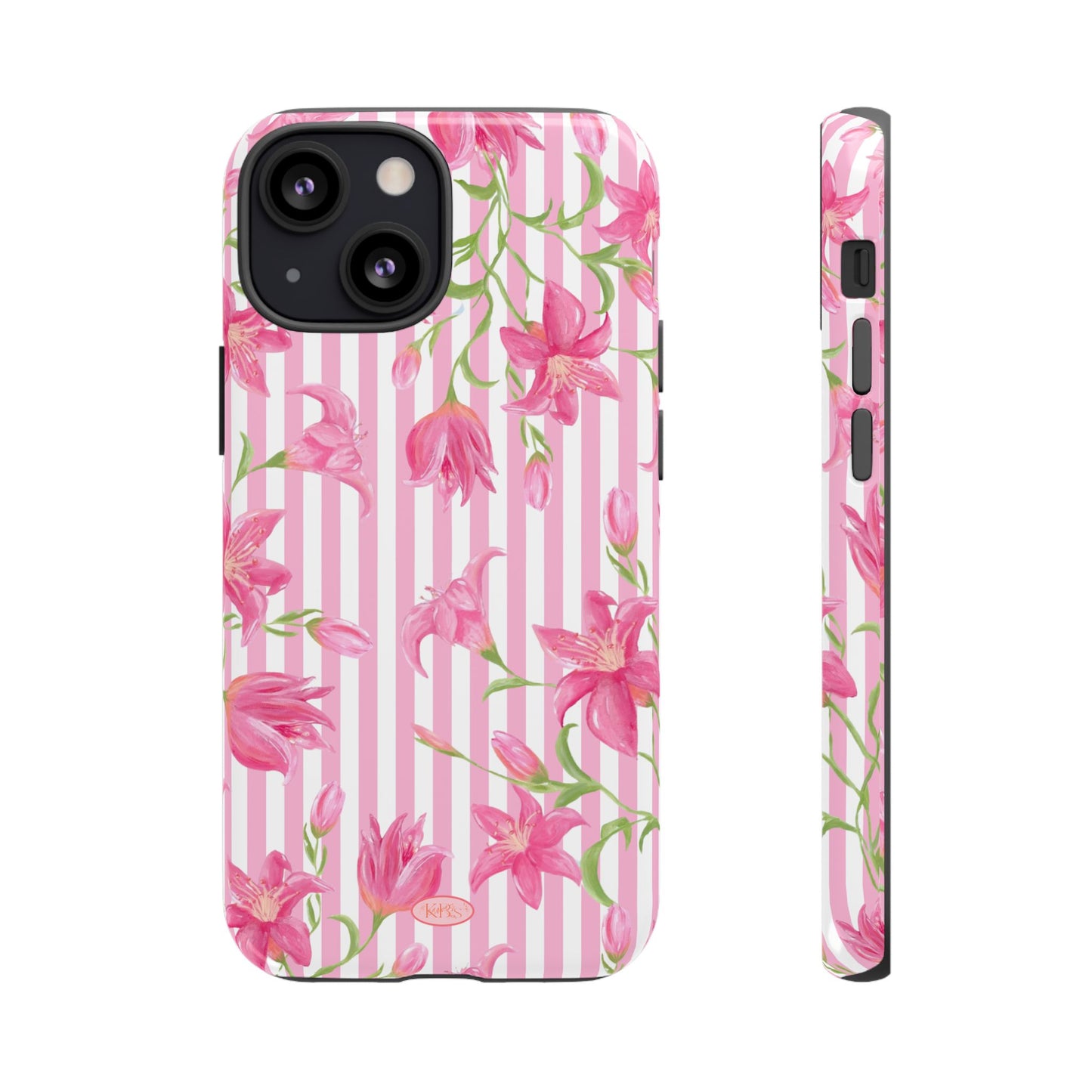 Azalea Stripe Tough Case for iPhone - Pink