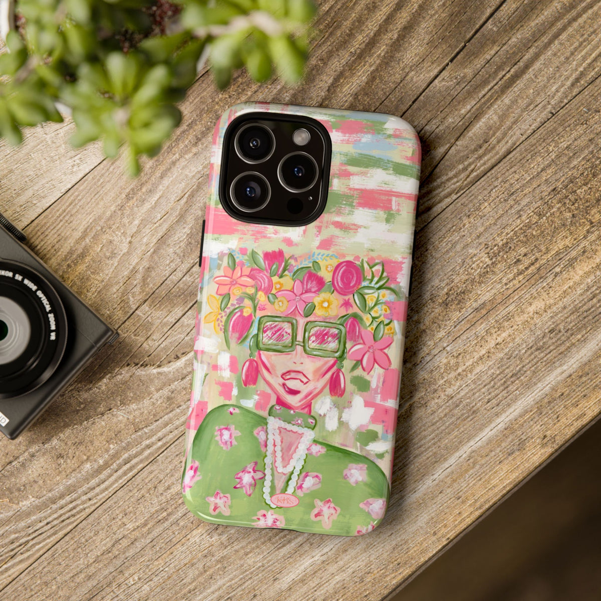Flora Mae Tough Case for iPhone