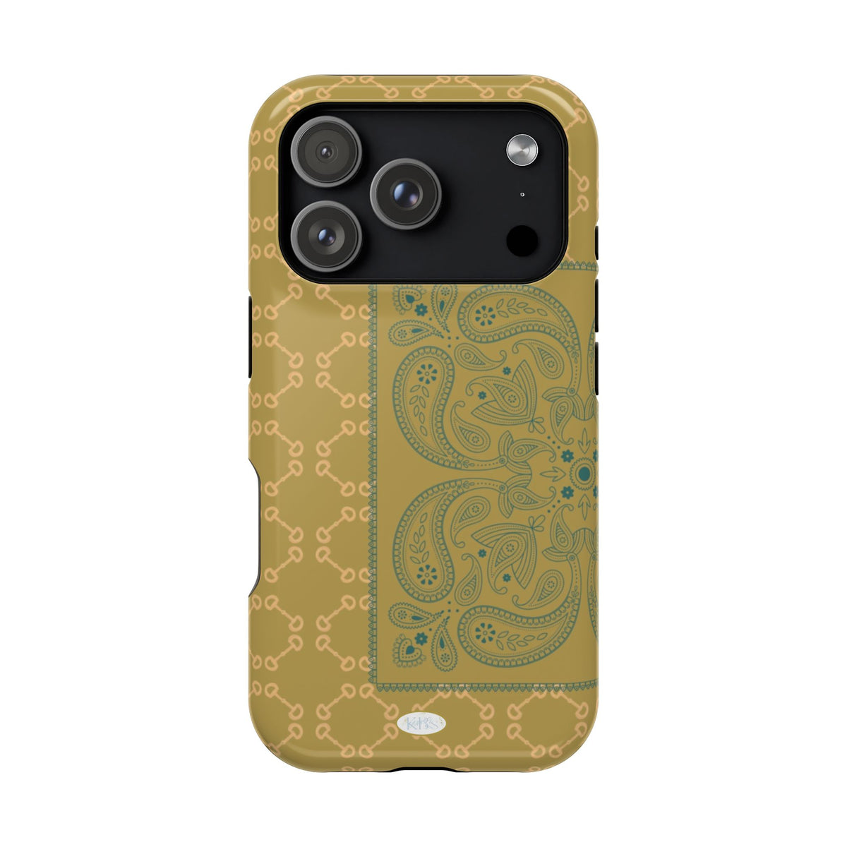 Horsebit Bandana Mag Safe Case for iPhone