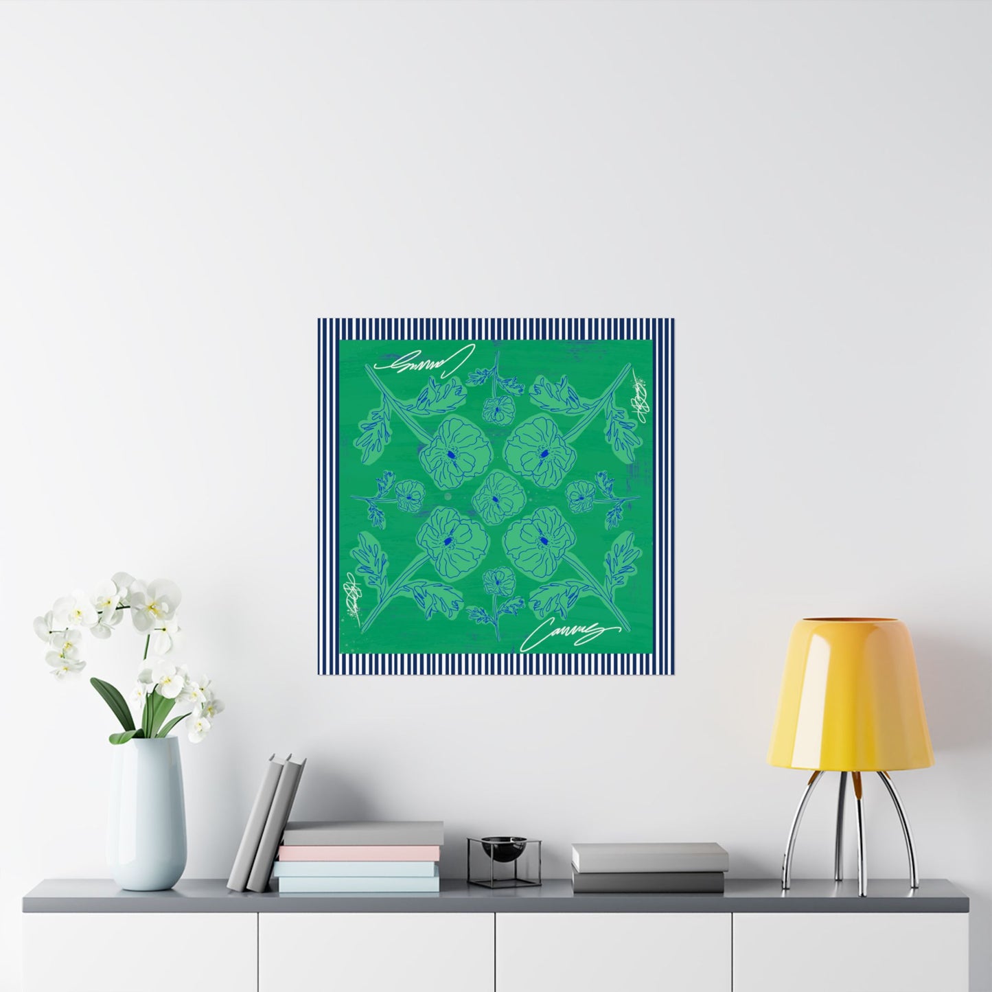 Flora Bloom Scarf Photo Print