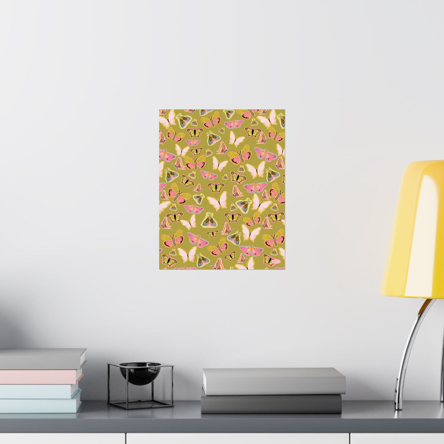 Butterfly Muse Print - Green