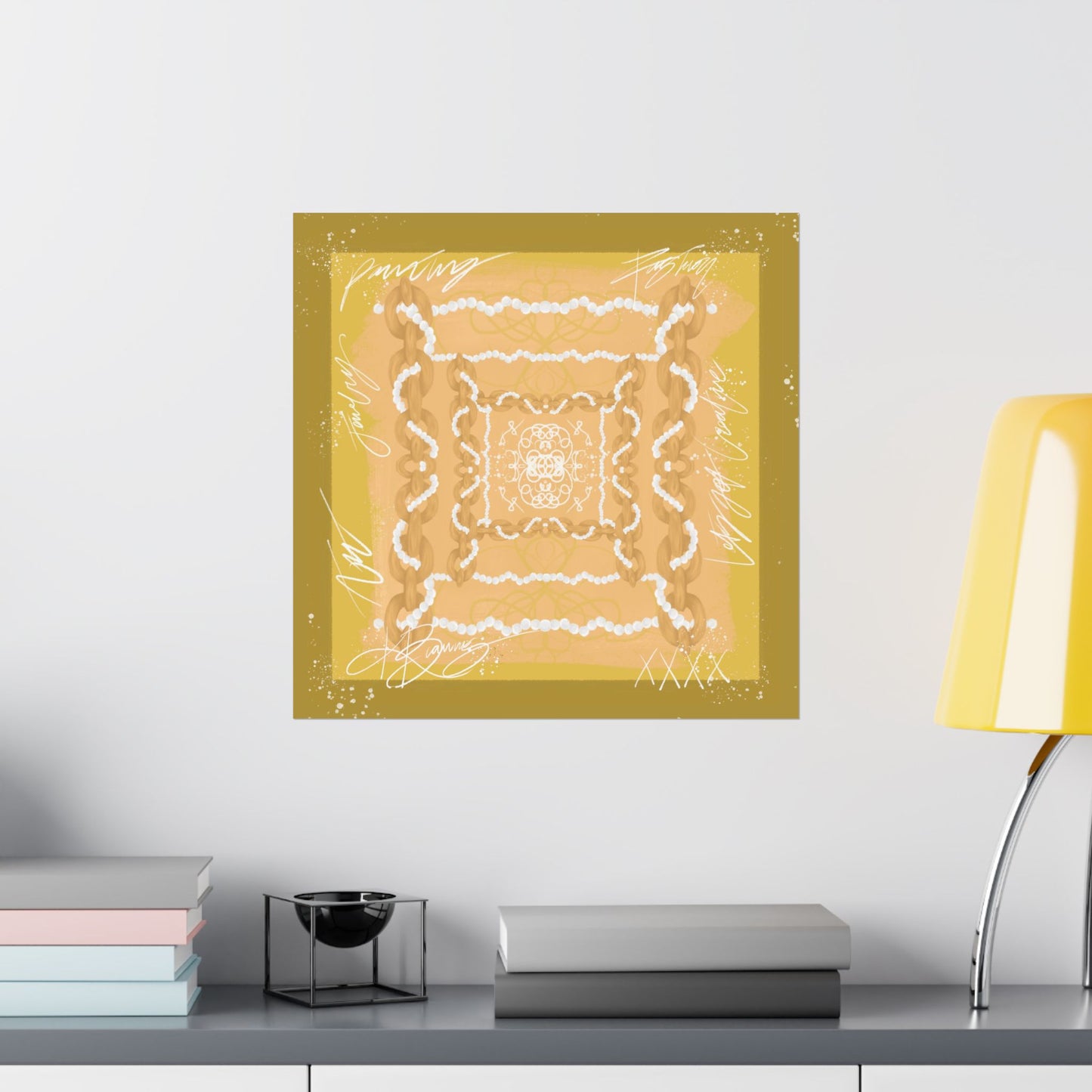 Maison Link Scarf Photo Print