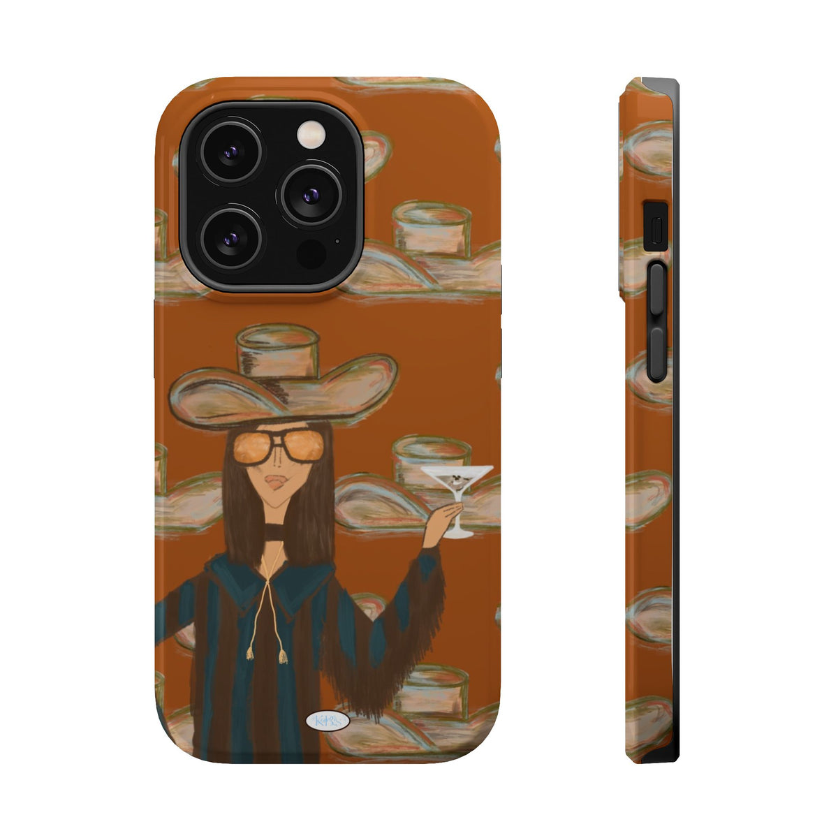Cocktail Cowgirl Mag Safe Case for iPhone
