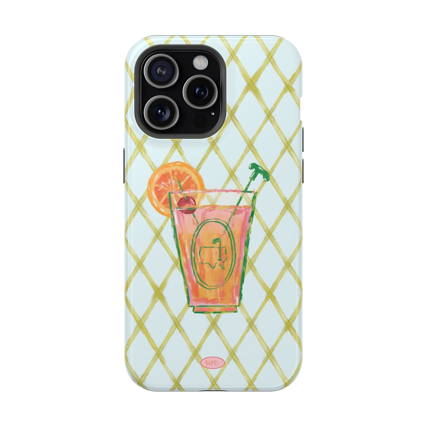 Azalea Cocktail Mag Safe Case for iPhone