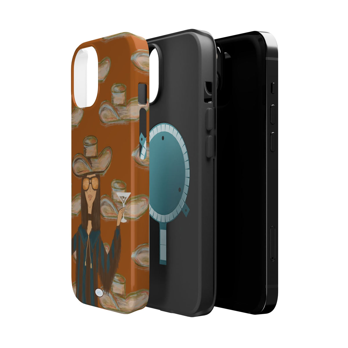 Cocktail Cowgirl Mag Safe Case for iPhone