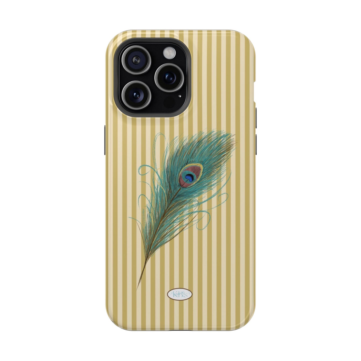 Peacock Feather Mag Safe Case