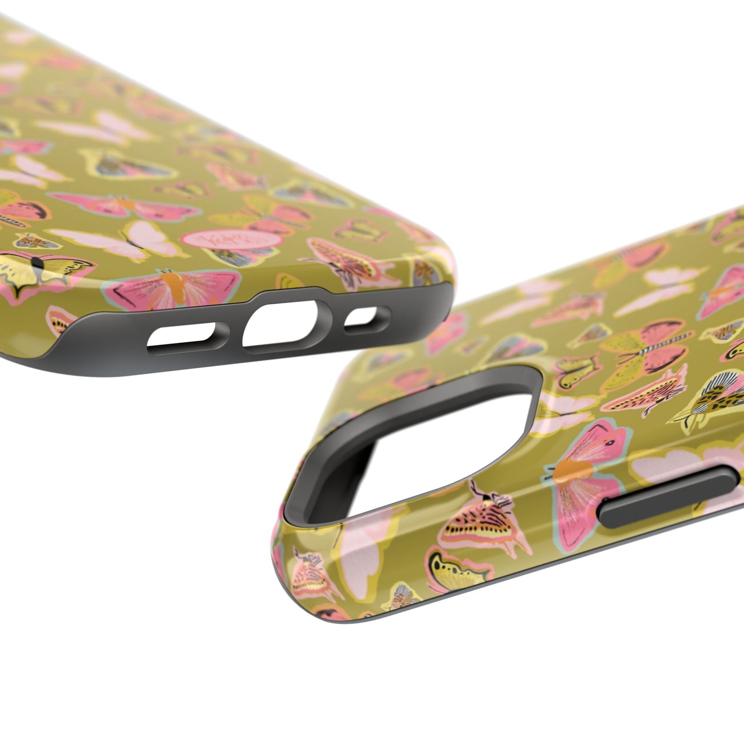 Butterfly Muse Mag Safe Case for iPhone - Green