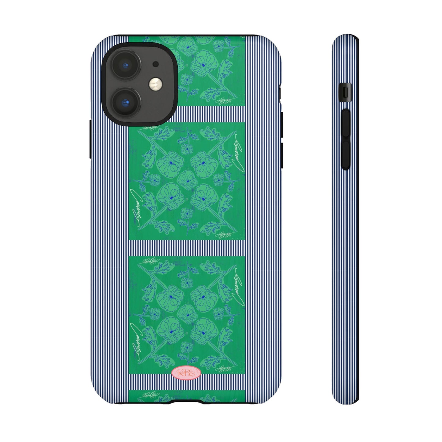 Flora Bloom Scarf Tough Case for iPhone