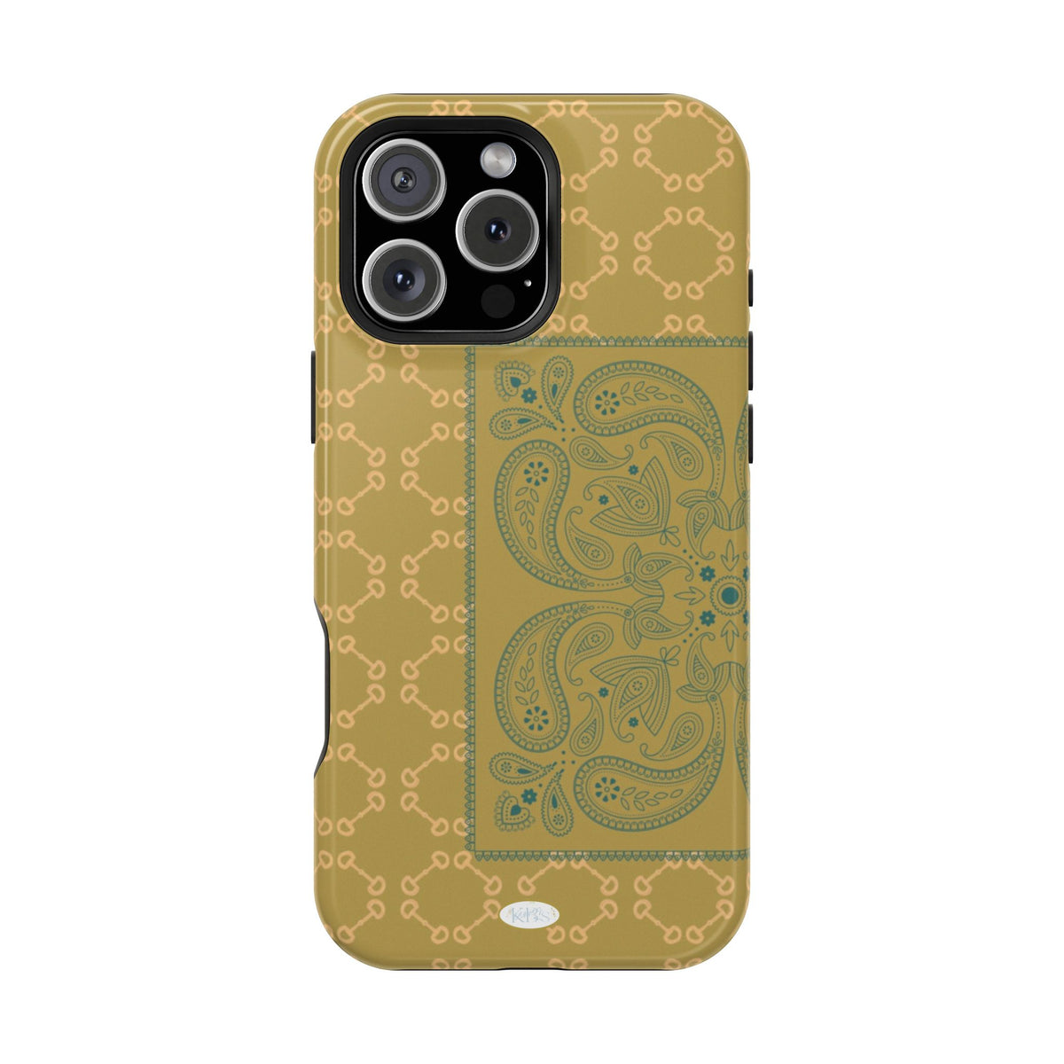 Horsebit Bandana Mag Safe Case for iPhone