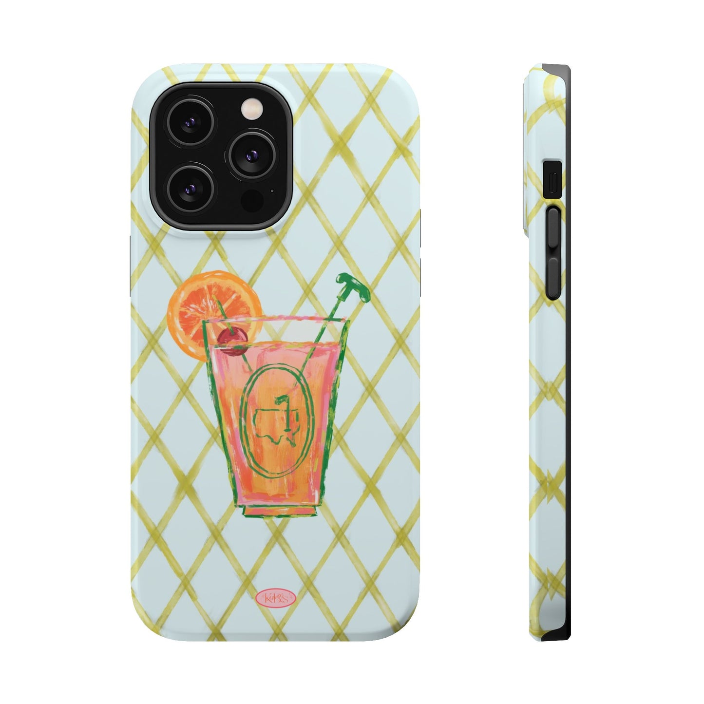 Azalea Cocktail Mag Safe Case for iPhone