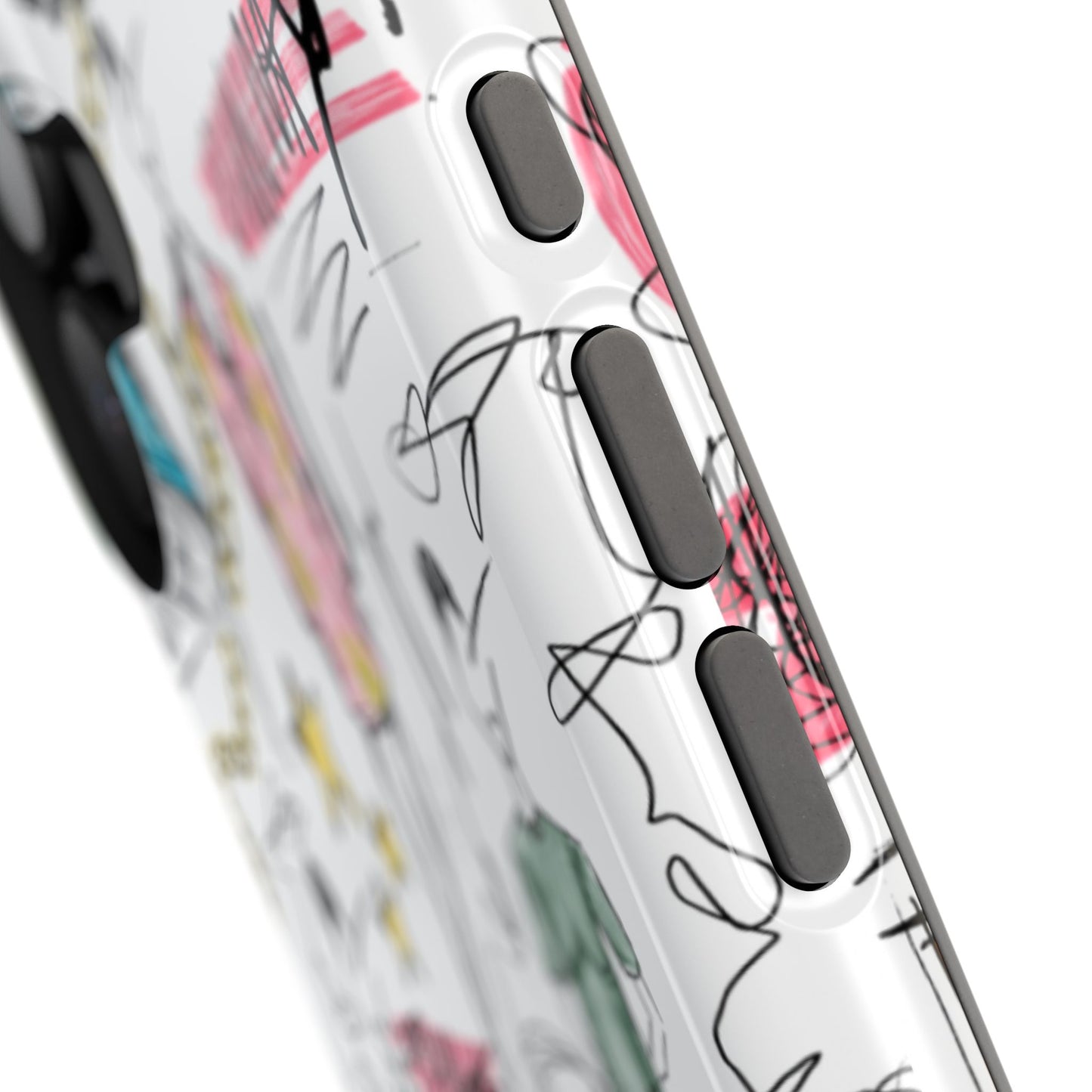 Fashion Sketch Mag Safe Case for iPhone - Multi