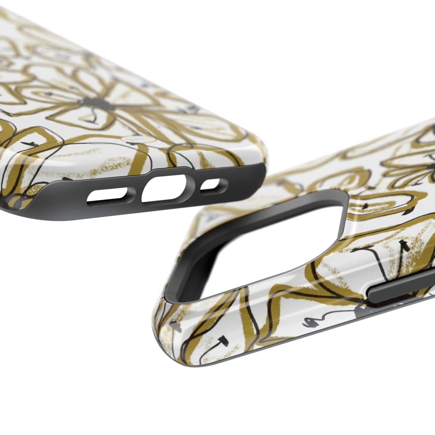Floral Sketch Mag Safe Case for iPhone