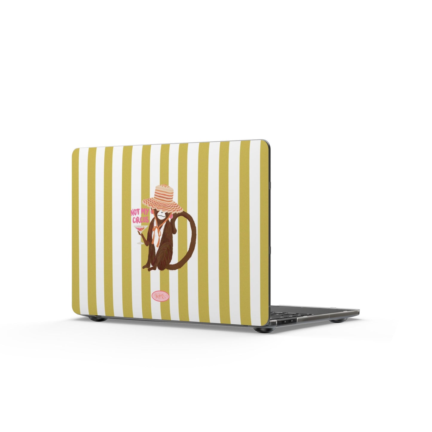 Not My Circus MacBook Case - Stripe