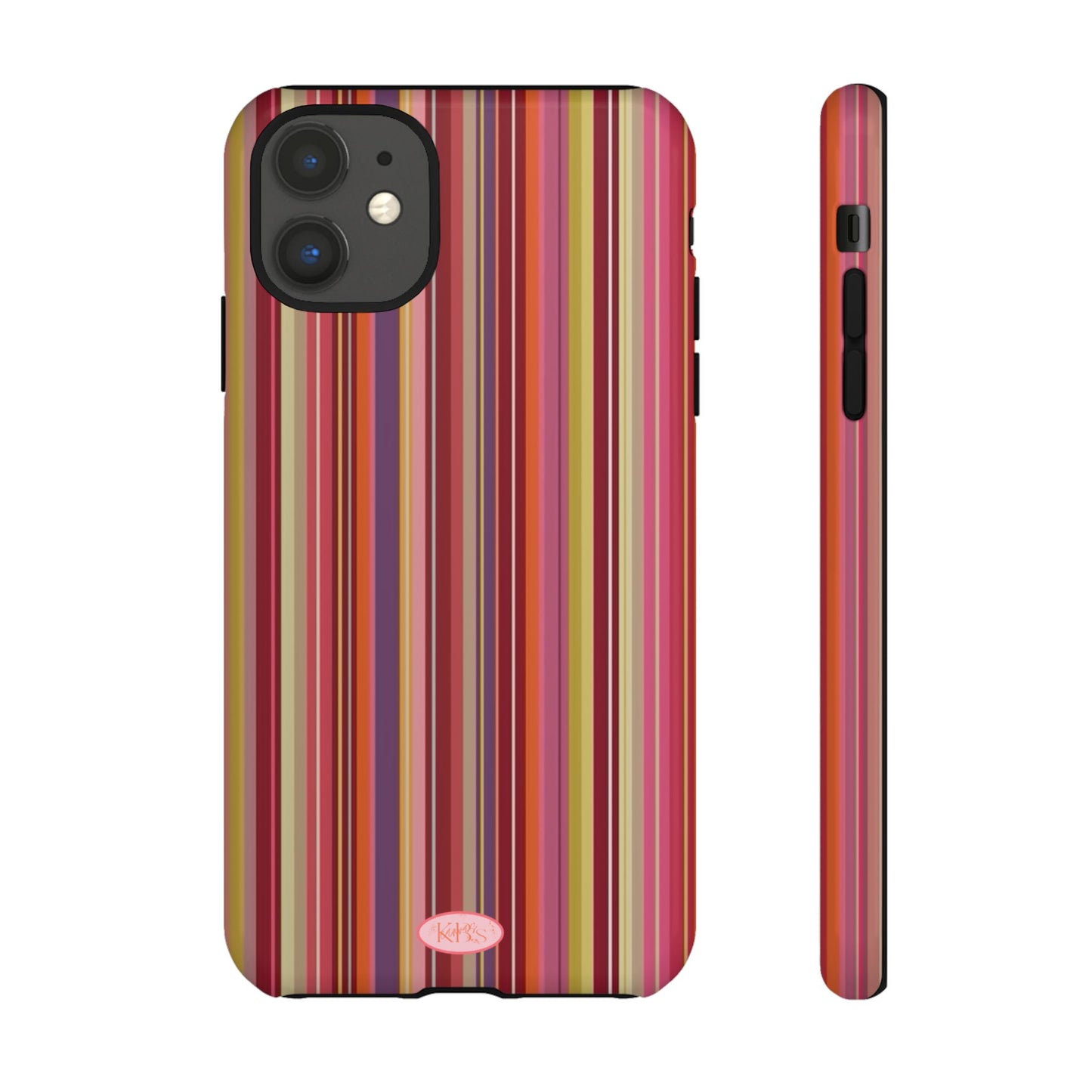 Colorful Striped Phone Case - Tough Cases