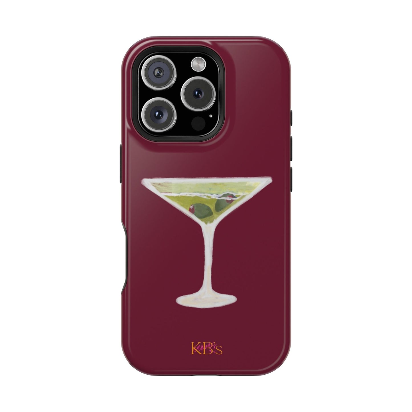 Maroon Martini Mag Safe Case