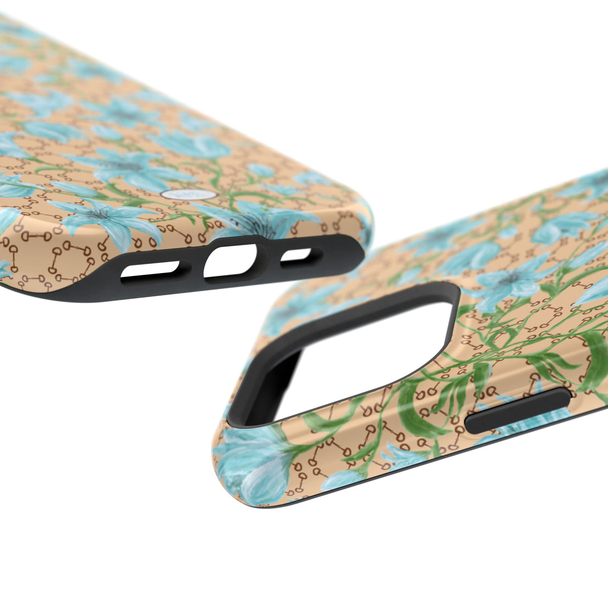 Horsebit Fleur Mag Safe Case for iPhone