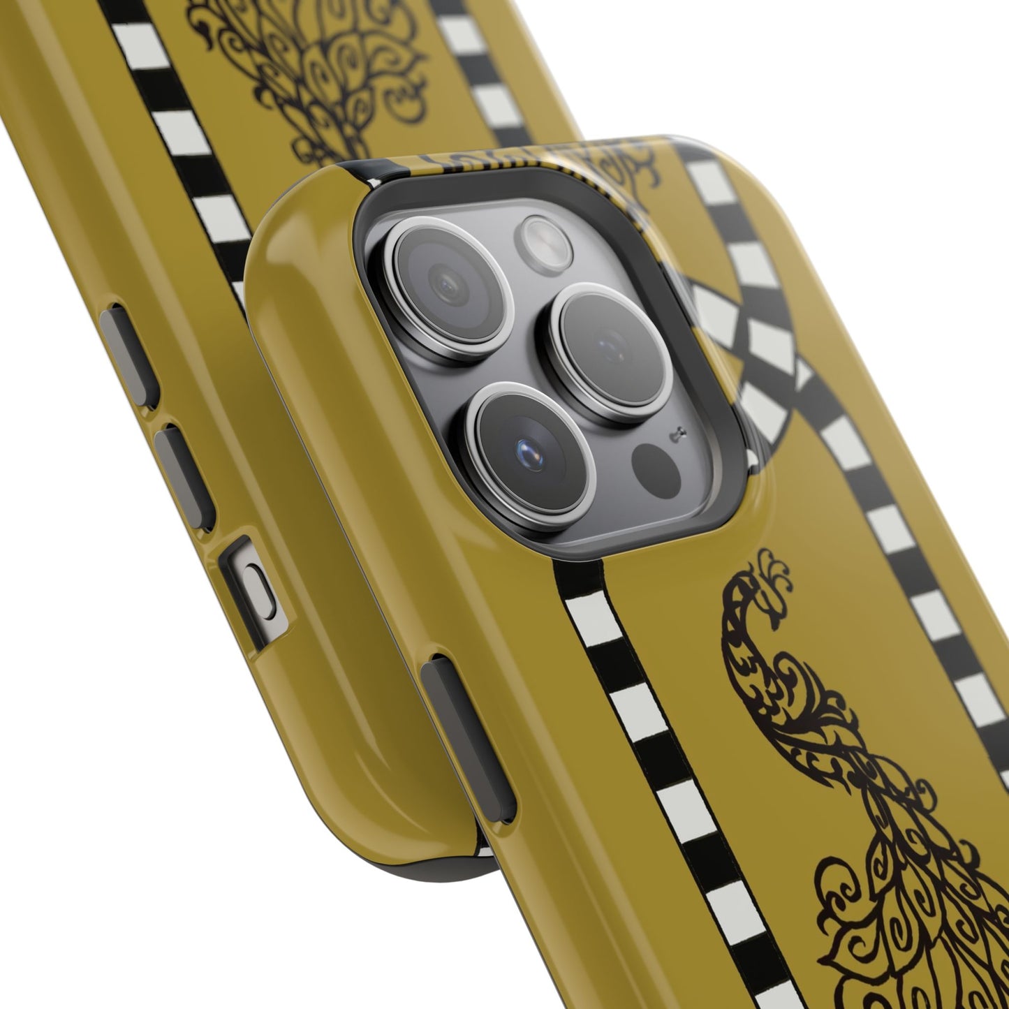Feathered Stripe Mag Safe Case for iPhone