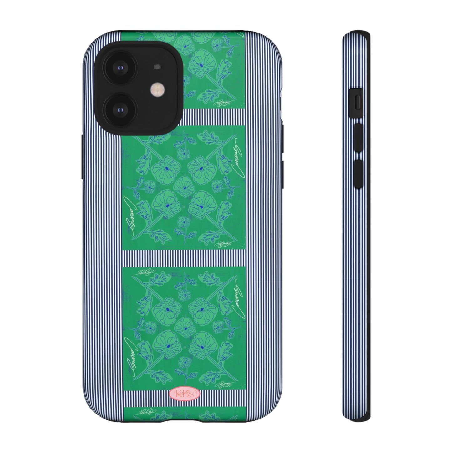 Flora Bloom Scarf Tough Case for iPhone