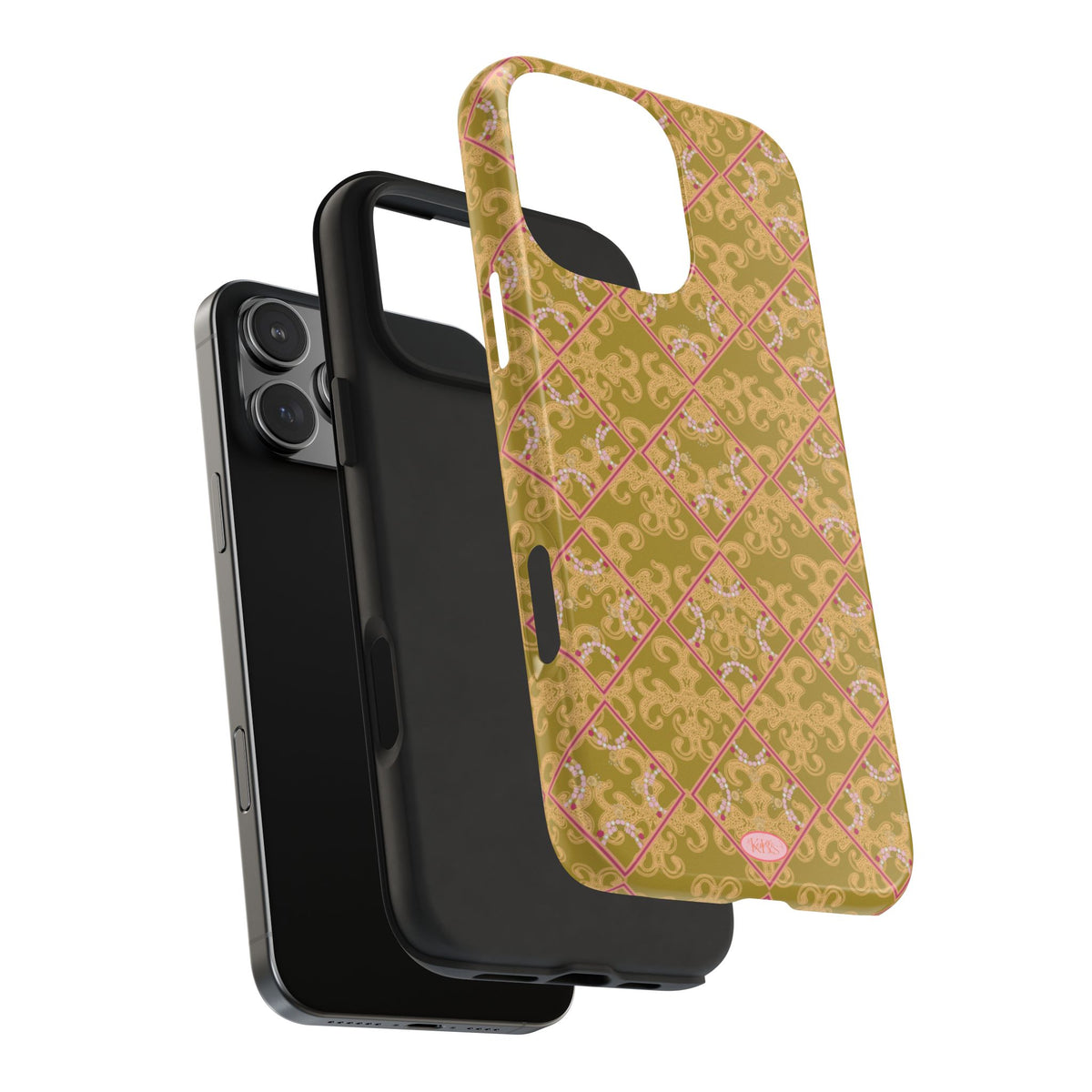 Pearl Trellis Tough Case for iPhone