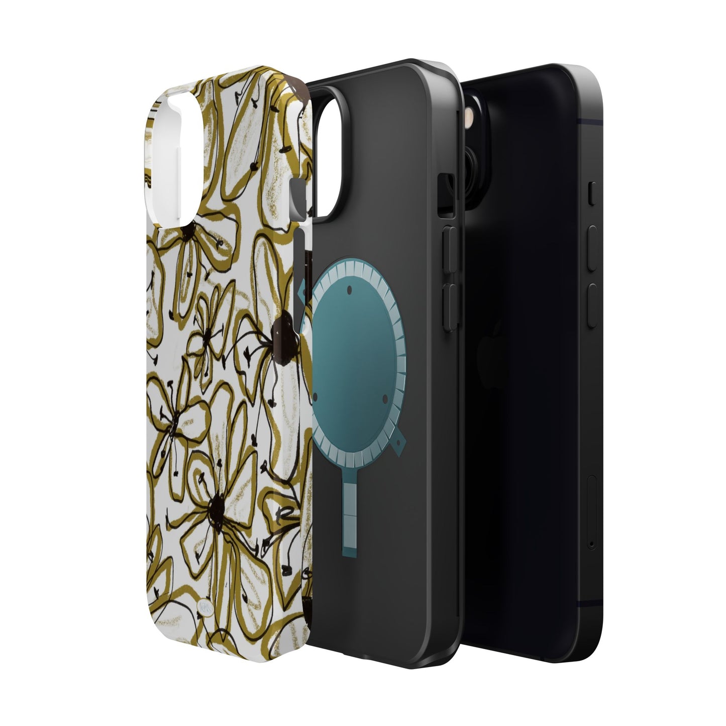 Floral Sketch Mag Safe Case for iPhone