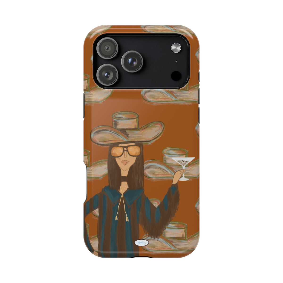 Cocktail Cowgirl Mag Safe Case for iPhone