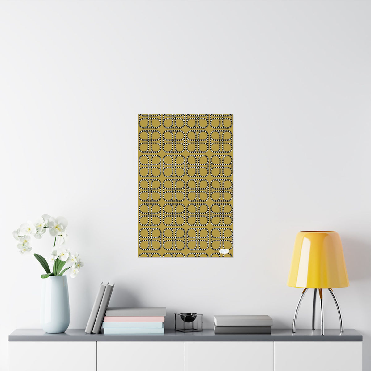 Looped Link Wall Print