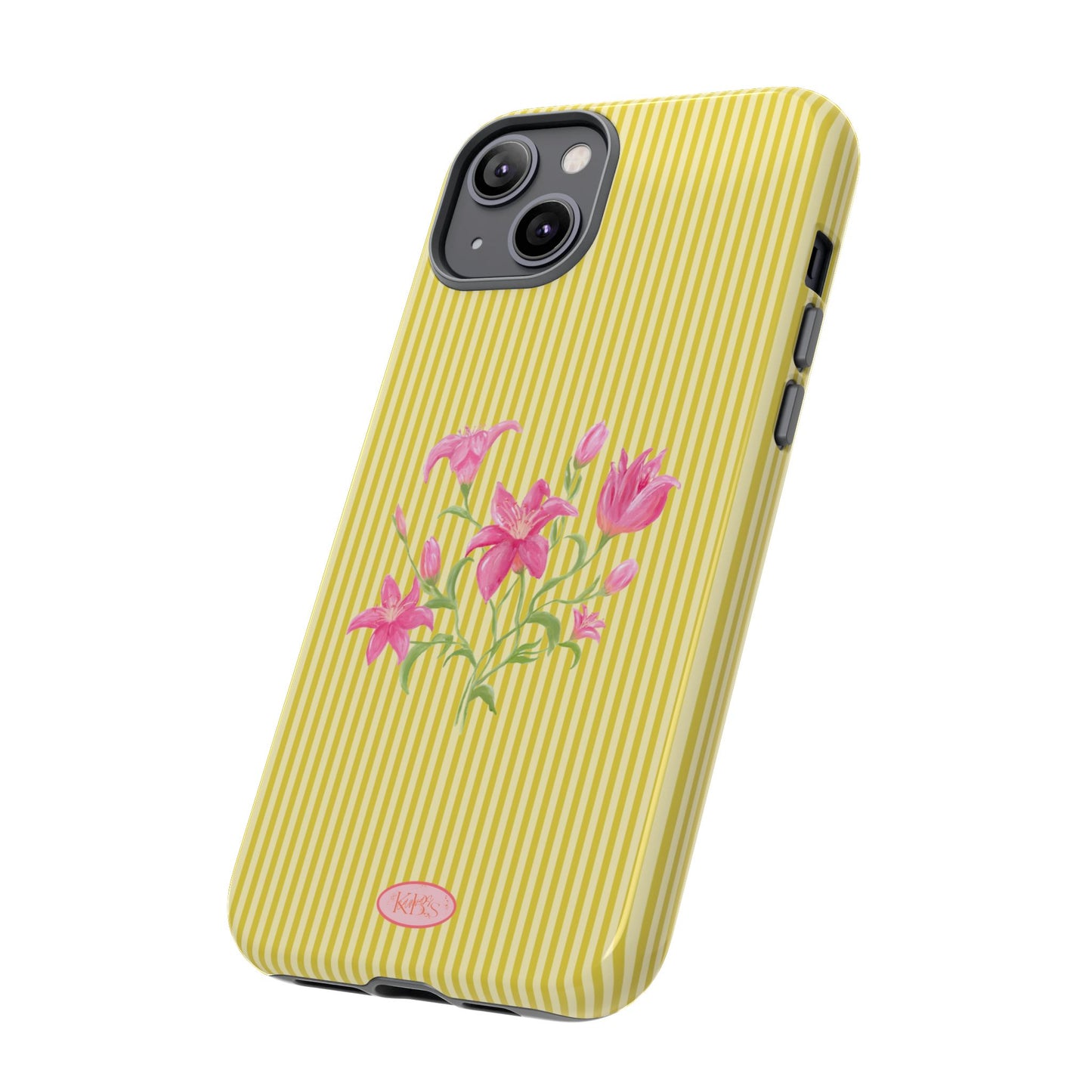 Lily Bloom Tough Case for iPhone - Yellow