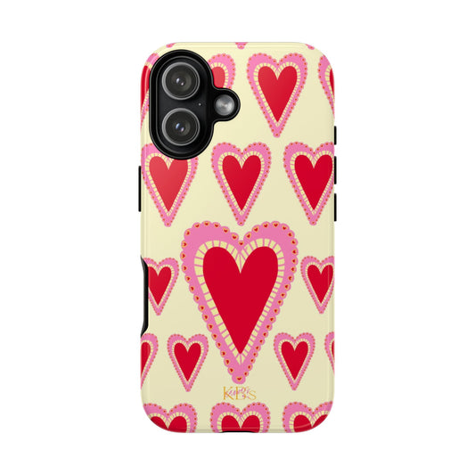 Queen of Hearts Tough Case