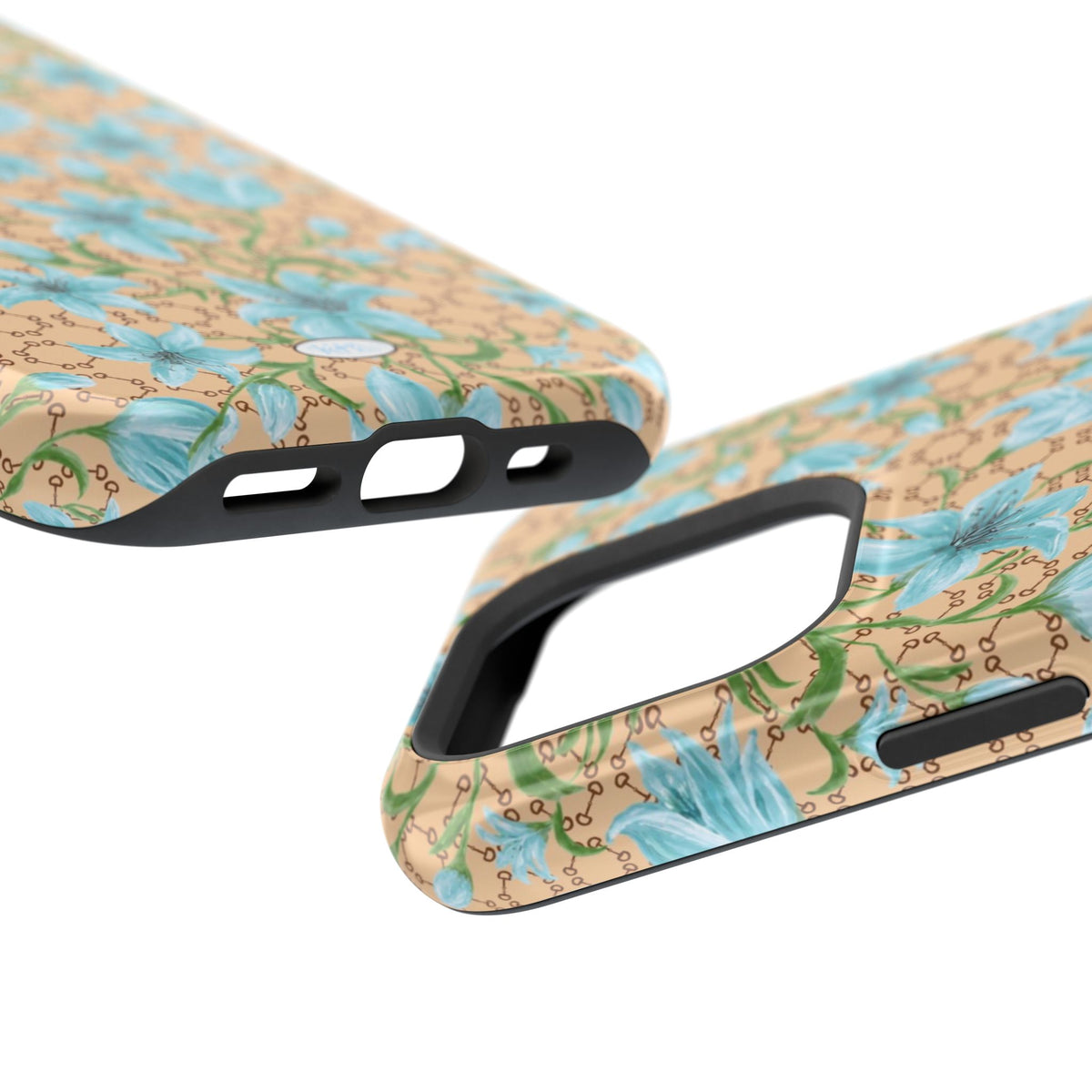 Horsebit Fleur Mag Safe Case for iPhone